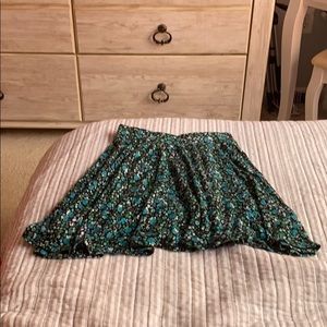 mini floral skirt